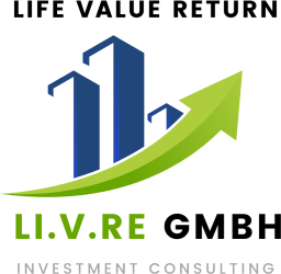 Logo LI.V.RE GmbH, Life Value Return